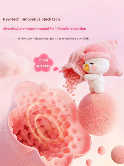 Gen-2 Floral Sleep Earplugs: Ultra-Soft Noise-Canceling Ear Plugs for Small Ear Canals - Ergonomic Silicone Sleeping Plugs for Side Sleepers, Snoring & Dorm Use