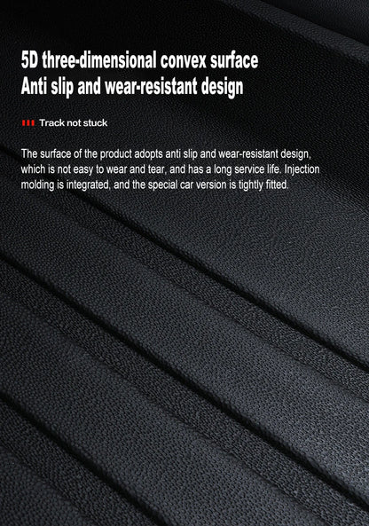 Premium TPE Floor Mats & Trunk Liner Set for 2025 Tesla Model Y (Juniper): All-Weather Custom Fit Waterproof Foot Pads & Luggage Mats