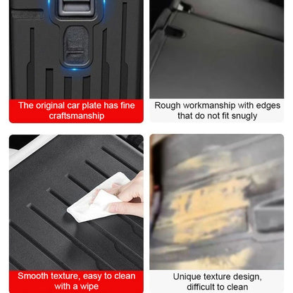 Premium TPE Floor Mats & Trunk Liner Set for 2025 Tesla Model Y (Juniper): All-Weather Custom Fit Waterproof Foot Pads & Luggage Mats